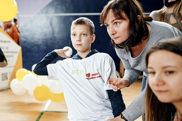 Parimatch Foundation открыл инклюзивную детскую группу по бочче в Мозыре