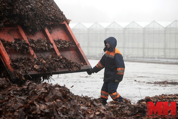 До 28 тыс. кубометров удобрения в год. Как работает новая станция компостирования растительных отходов