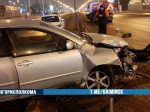 Не справился с управлением, снес светофор и протаранил машину. В Московском районе Toyota попала в ДТП Не справился с управлением, снес светофор и протаранил машину. В Московском районе Toyota попала в ДТП