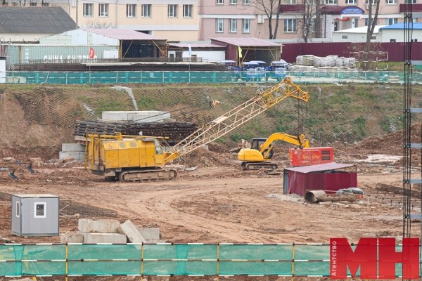 Комплекс для спортсменов и горожан. Как идет строительство бассейна международного стандарта в Минске Комплекс для спортсменов и горожан. Как идет строительство бассейна международного стандарта в Минске