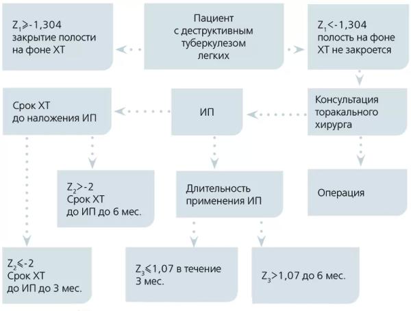 О терапии деструктивных форм туберкулеза легких 		 
			О терапии деструктивных форм туберкулеза легких