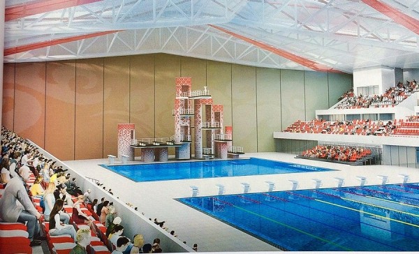 Комплекс для спортсменов и горожан. Как идет строительство бассейна международного стандарта в Минске Комплекс для спортсменов и горожан. Как идет строительство бассейна международного стандарта в Минске