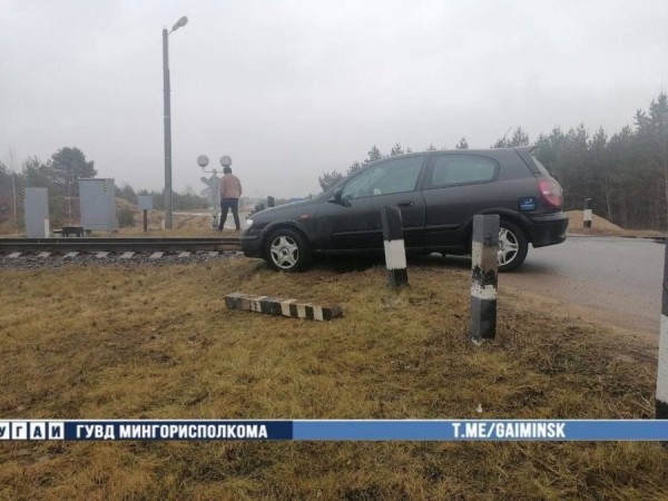 Водитель не учел состояние дороги и попал в аварию под Минском