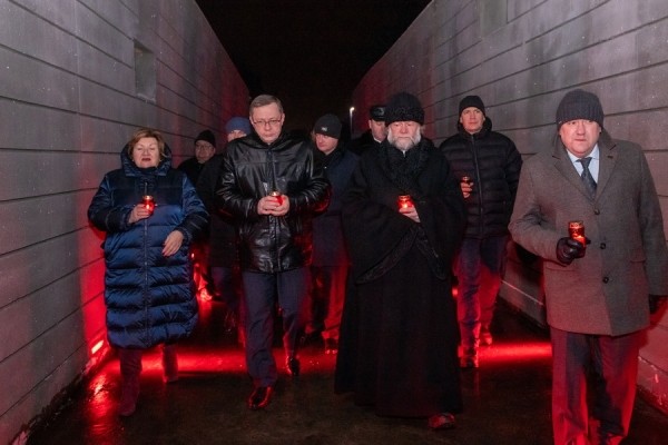 В урочище Благовщина прошел митинг-реквием в память о жертвах геноцида времен войны