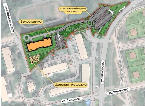 На улице Медицинской в Бресте планируют построить многоэтажку для медработников