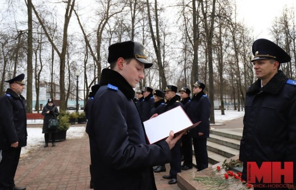 В Минске молодые следователи приняли присягу В Минске молодые следователи приняли присягу