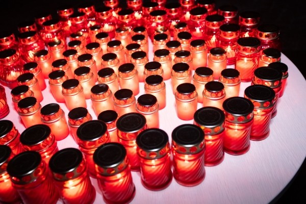 В урочище Благовщина прошел митинг-реквием в память о жертвах геноцида времен войны