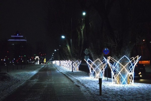 Новогодний Брест в фотографиях: как выглядит город перед праздниками