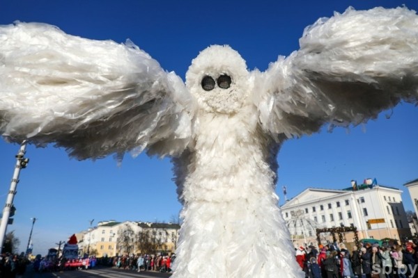 Большой фоторепортаж: брестский Рождественский парад