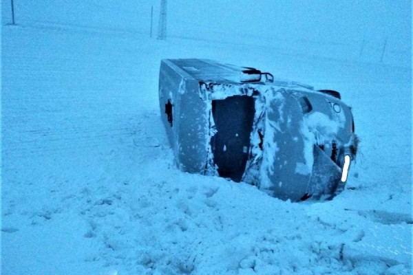 Рейсовая маршрутка с 15 пассажирами перевернулась на трассе Минск — Гомель