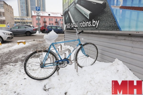 Торговым объектам Минска дали сутки на очистку прилегающих территорий от снега