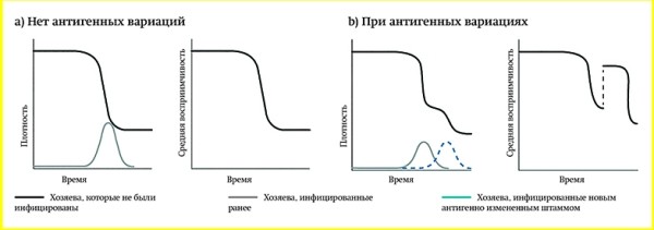 
			Эволюция антигенов может стимулировать эволюцию вирулентности		