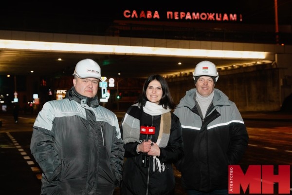 Точно в срок: движение по путепроводу на пр. Победителей открыто