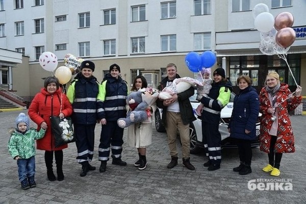 «Если бы не ГАИ, пришлось бы рожать в машине». Трогательная история из Гомеля