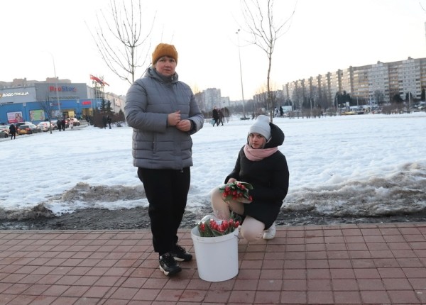 Фотофакт. Хитом продаж в День святого Валентина стали цветы