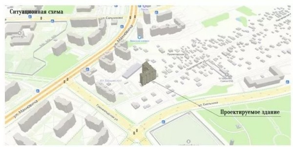 10-этажный дом планируют строить в Бресте на Подгородской-Махновича 10-этажный дом планируют строить в Бресте на Подгородской-Махновича