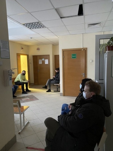 Выход врачей в воскресенье оказался оправданным. Фотофакт