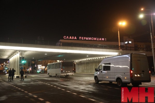 Точно в срок: движение по путепроводу на пр. Победителей открыто Точно в срок: движение по путепроводу на пр. Победителей открыто