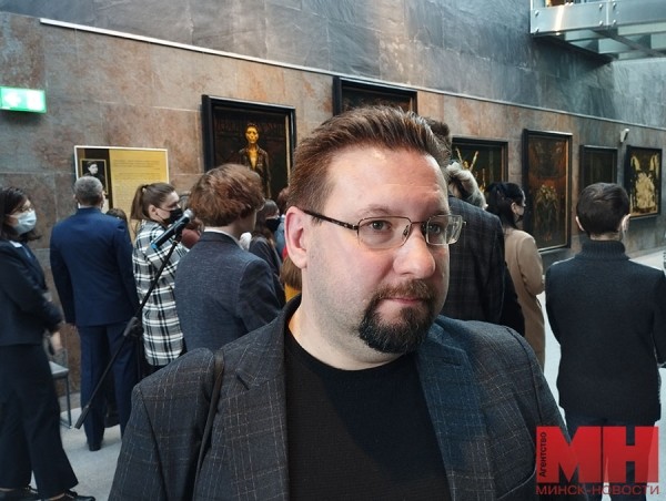 В Минске открылась выставка М. Савицкого «Цифры на сердце», посвященная 100-летию художника