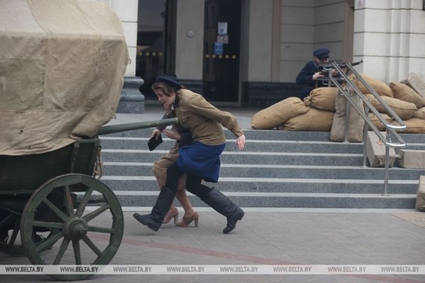 В Бресте реконструировали оборону ж/д вокзала и открыли мемориальную доску В Бресте реконструировали оборону ж/д вокзала и открыли мемориальную доску