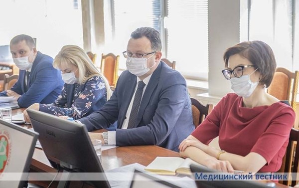 
			Минздрав и ООН обсудили совместный проект по борьбе с COVID-19 в Беларуси		