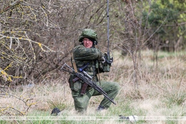 Батальонное тактическое учение проходит под Брестом