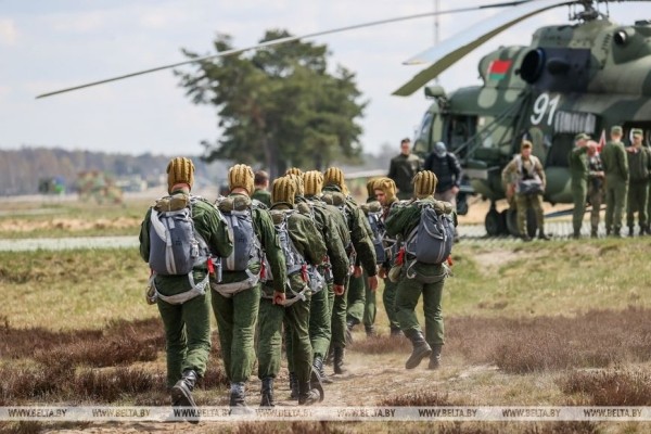 Батальонное тактическое учение проходит под Брестом