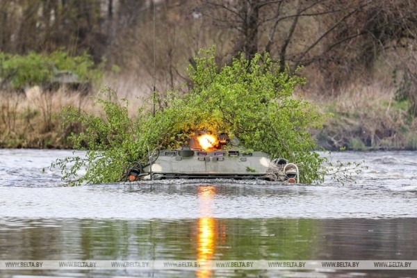 Батальонное тактическое учение проходит под Брестом