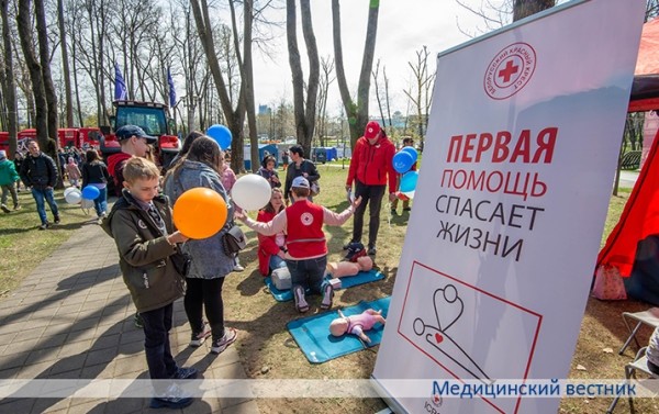 
			Святочныя мерапрыемствы з нагоды Дня працы па традыцыі правяла Федэрацыя прафсаюзаў Беларусі		