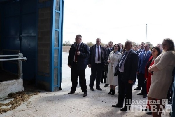 В Брестской области в Колодеевичах торжественно открыли новую молочно-товарную ферму