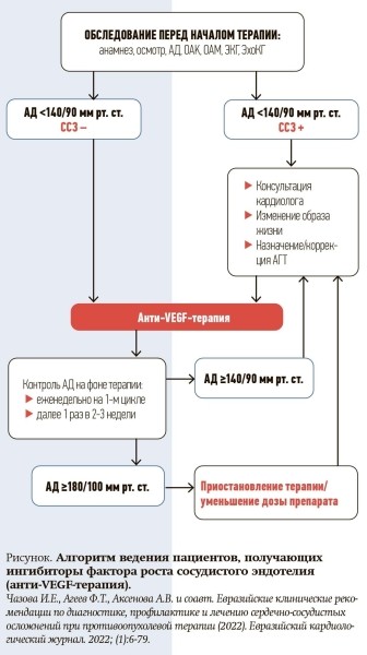 Артериальная гипертензия у пациентов с онкологическими заболеваниями                     
        Артериальная гипертензия у пациентов с онкологическими заболеваниями
