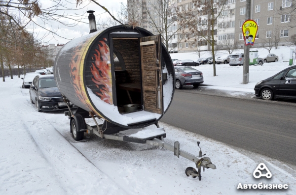 ​Баня на колесах: можно ли заработать, сдавая ее в аренду?