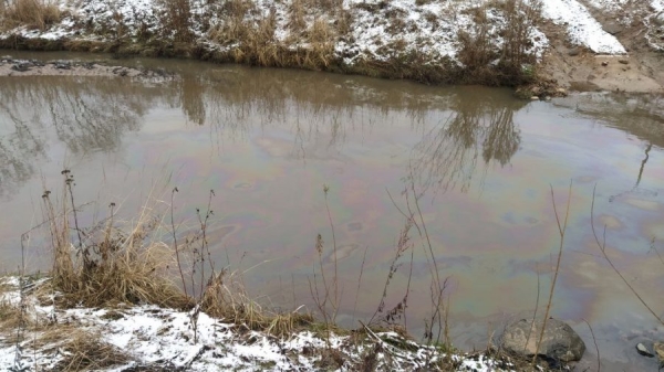 В акватории реки Лошица в Минске наблюдались нефтяные пятна. Предприятие-виновник выплатит крупный штраф В акватории реки Лошица в Минске наблюдались нефтяные пятна. Предприятие-виновник выплатит крупный штраф