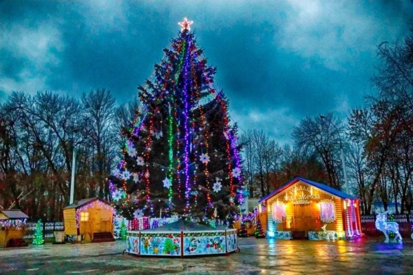 В парке открылась усадьба Берестейского Деда Мороза В парке открылась усадьба Берестейского Деда Мороза