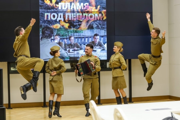 В Минске презентовали трейлер телесериала «Пламя под пеплом»