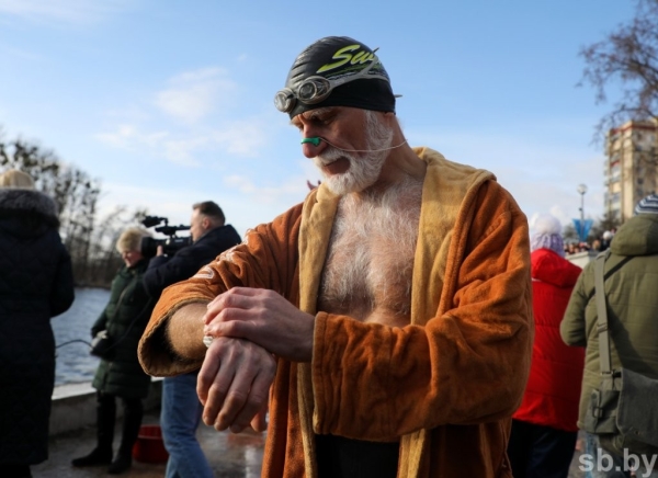 Фестиваль зимнего плавания в Бресте